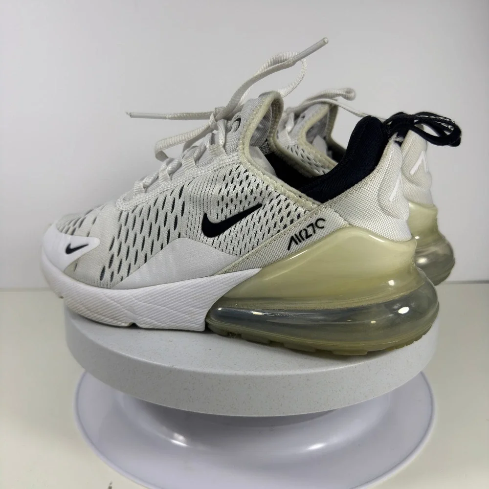 Nike Women Sneakers Air Max 270 Mesh Running Casual White Black US 5.5 - Picture 11 of 14